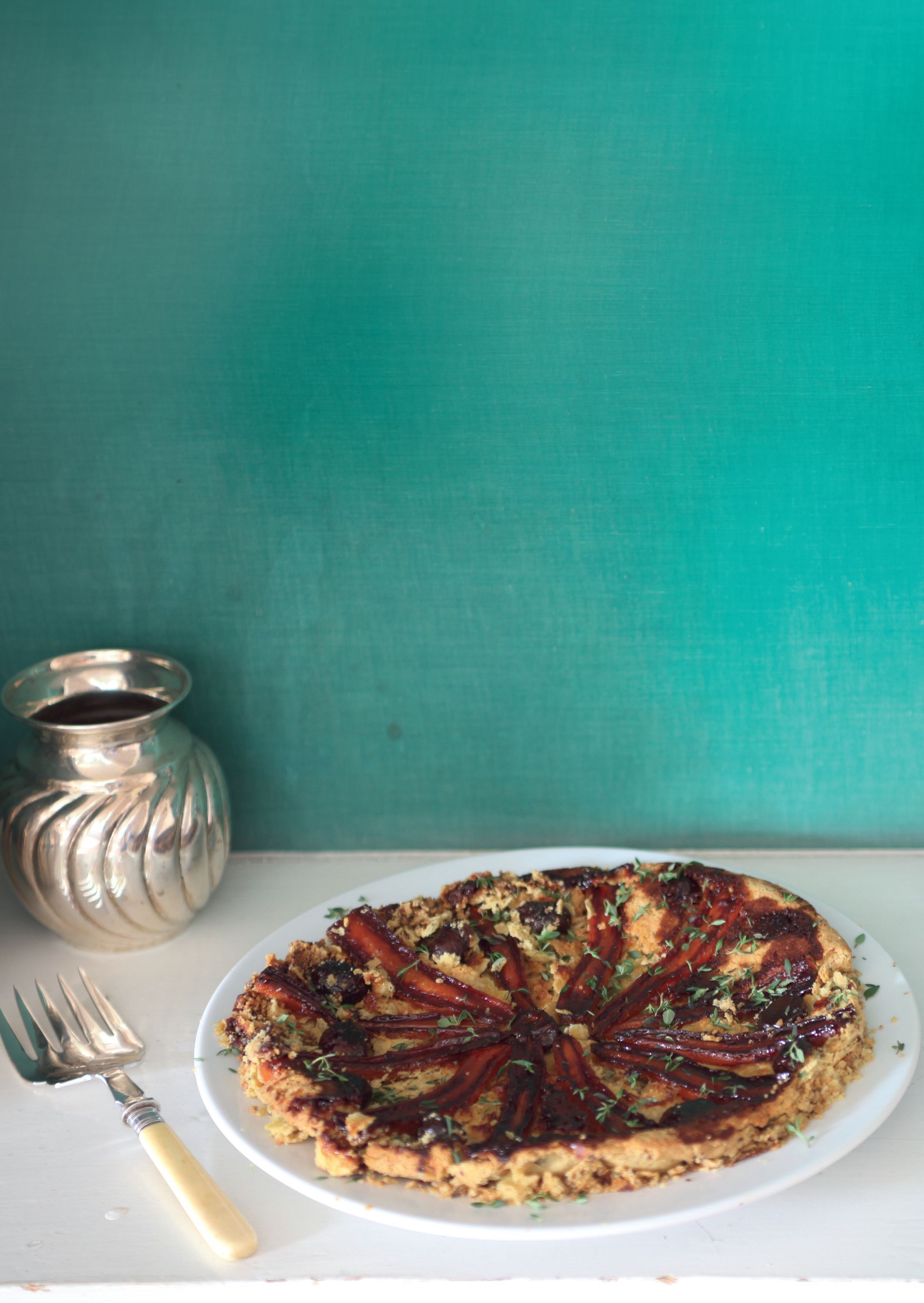 Spiced Carrot Tarte Tatin