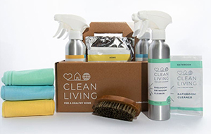 Clean Living International The Eco-friendly Complete Cleaning Kit