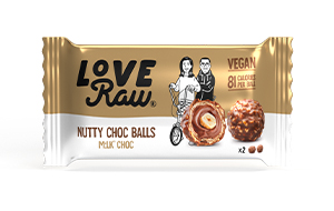 LoveRaw - M:lk Choc Nutty Choc Balls