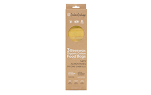 WaxWrap - Beeswax Organic Cotton Food Bags