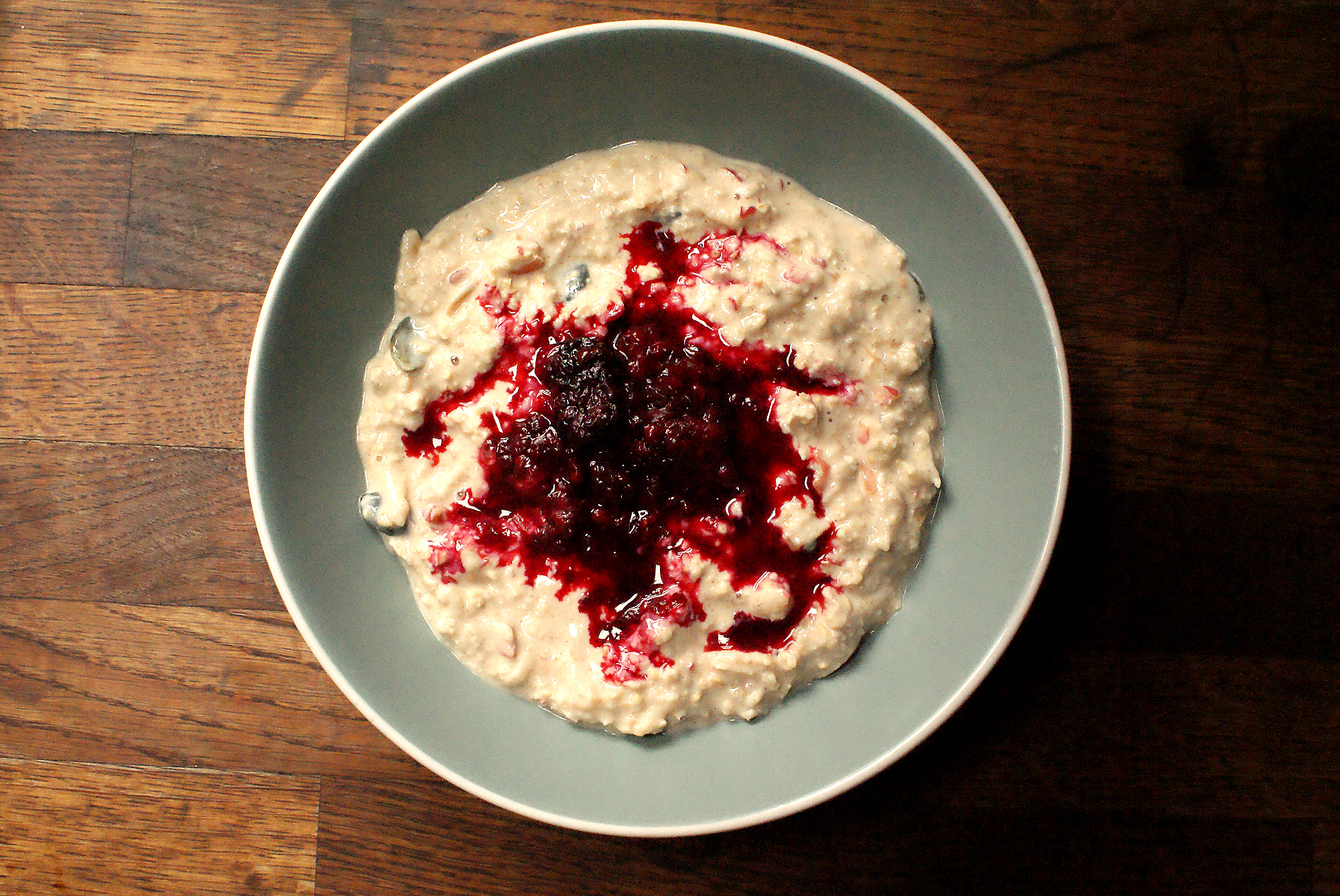 Apple & Blackberry Bircher Muesli