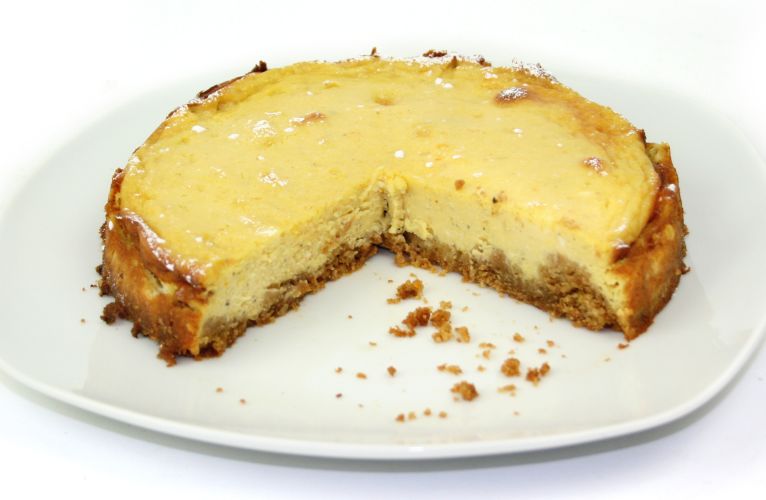 Ginger, Orange and Cardamom Cheesecake