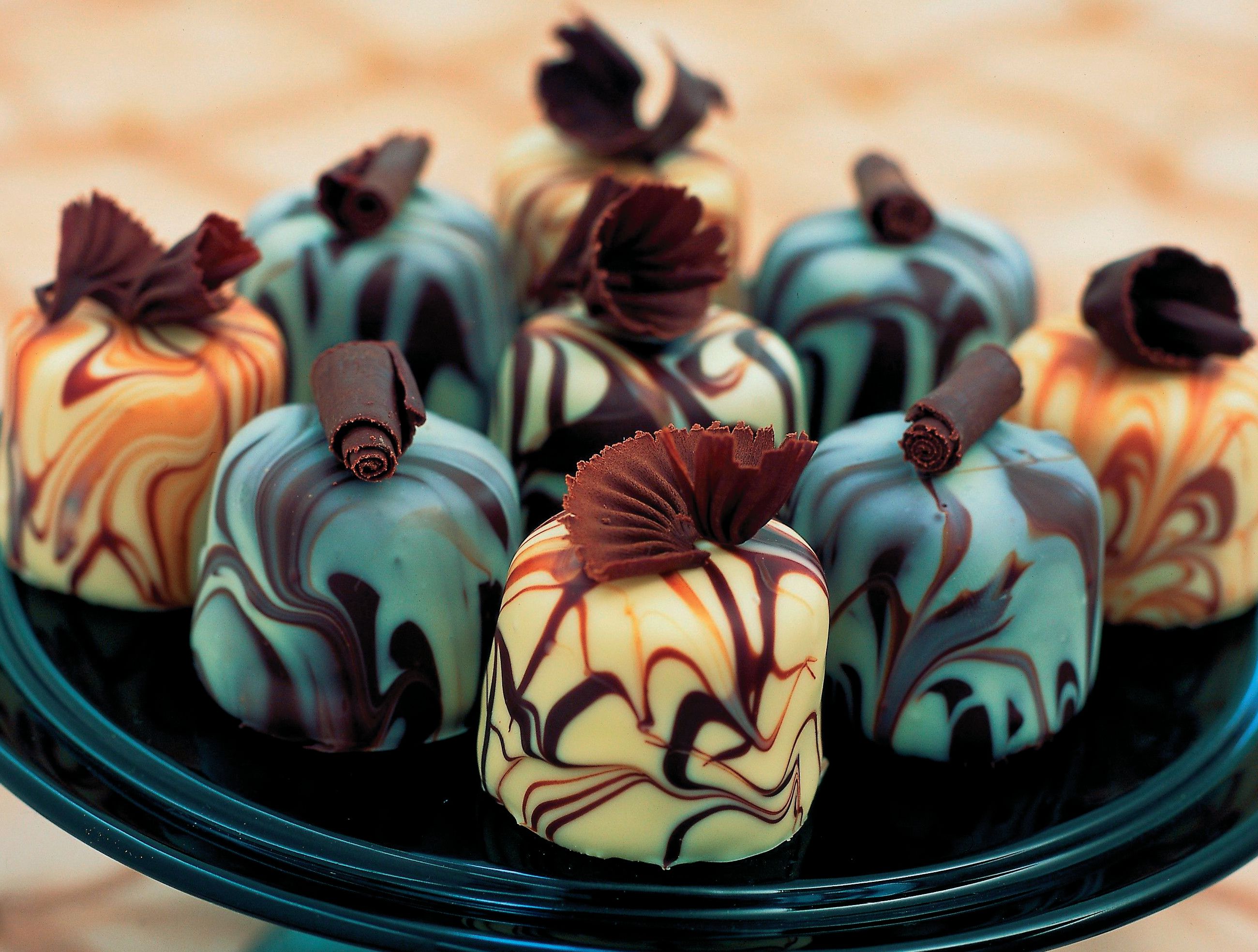Chocolate and Raspberry Truffle Bites