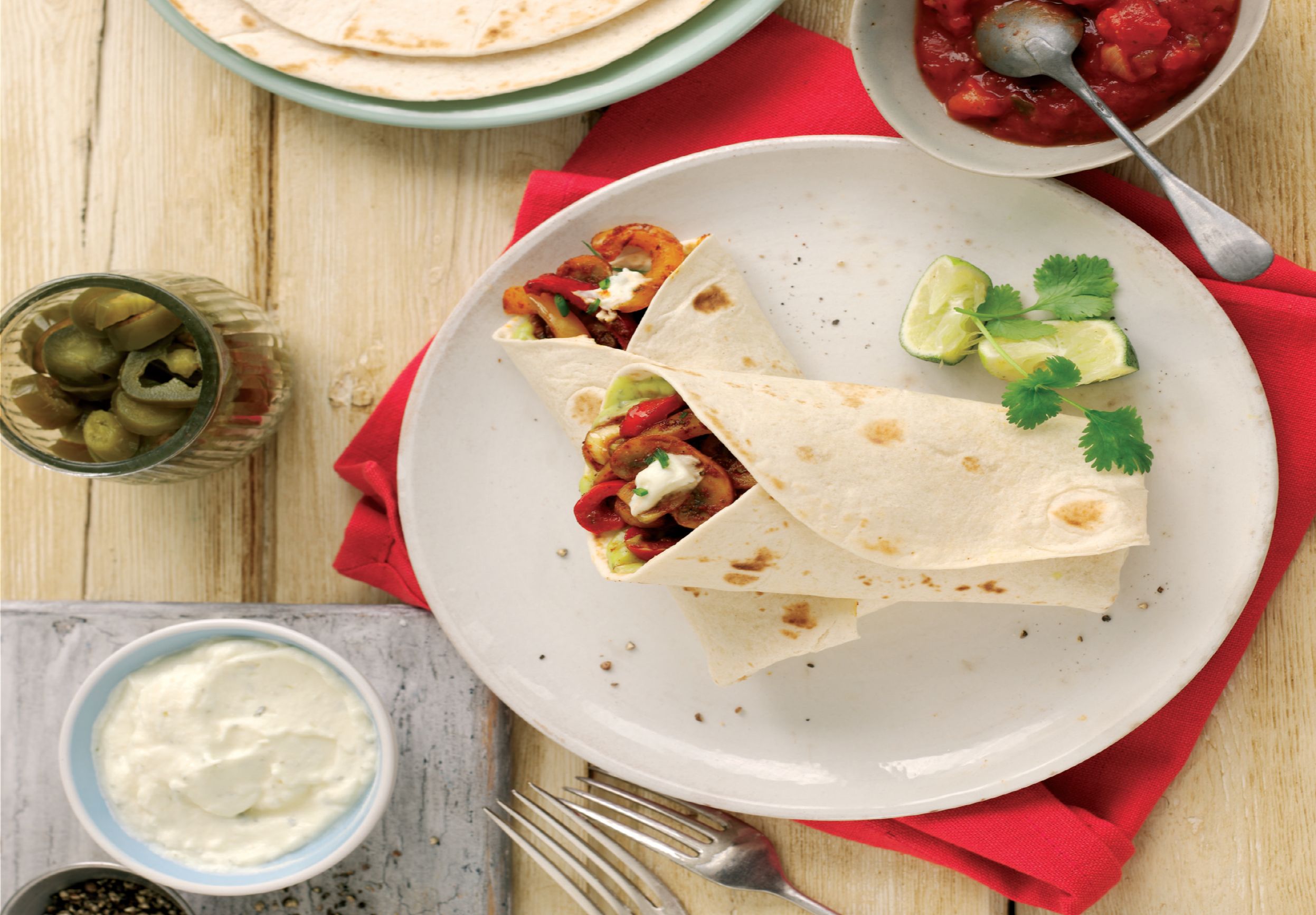 Fast and Furious Veggie Fajitas