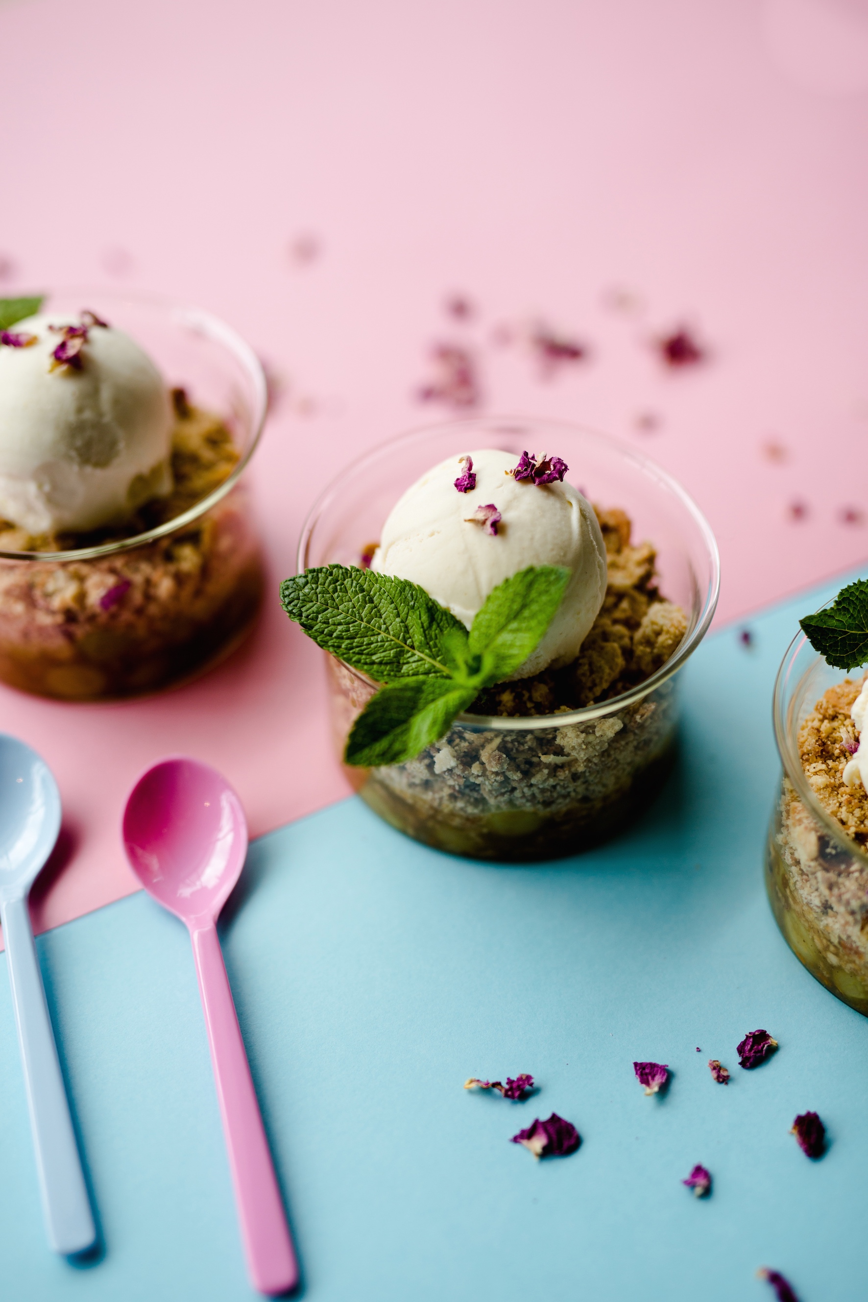 Gooseberry and Almond Crumble