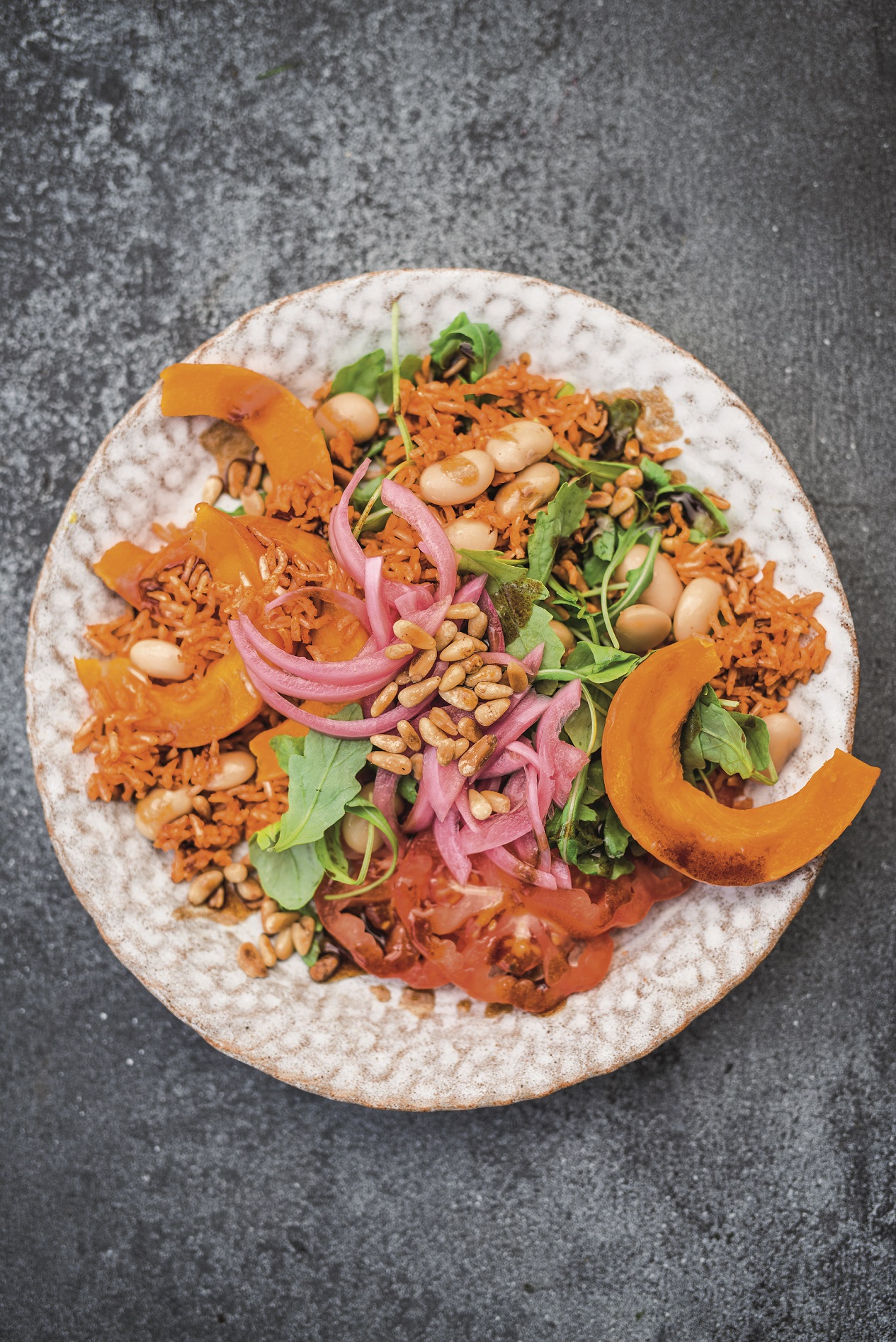 Italian Pumpkin & Red Rice Salad