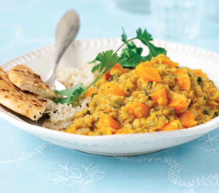 Lemony Carrot Dhal