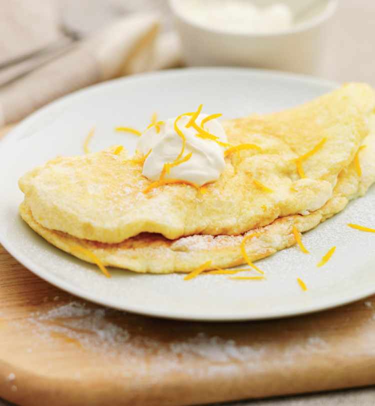 Marmalade and Cointreau Soufflé Omelette