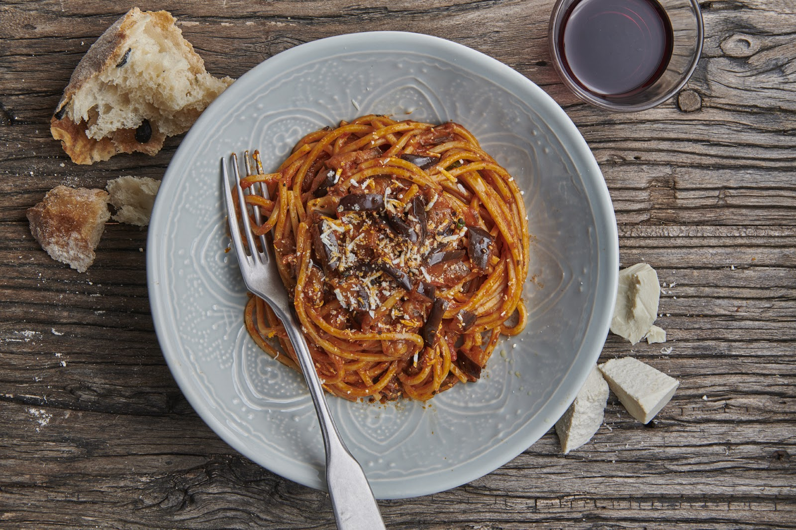 Spaghetti Alla Chitarra Alla Norma