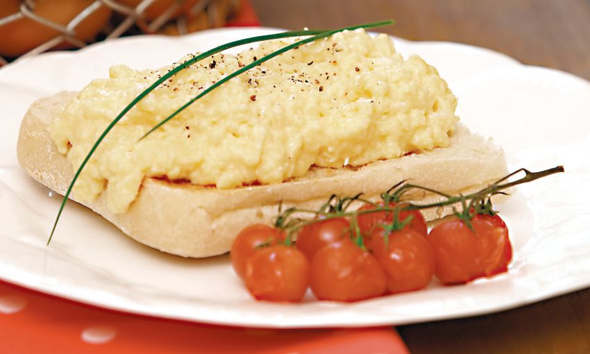 Rose Elliot’s Easy Scrambled Eggs