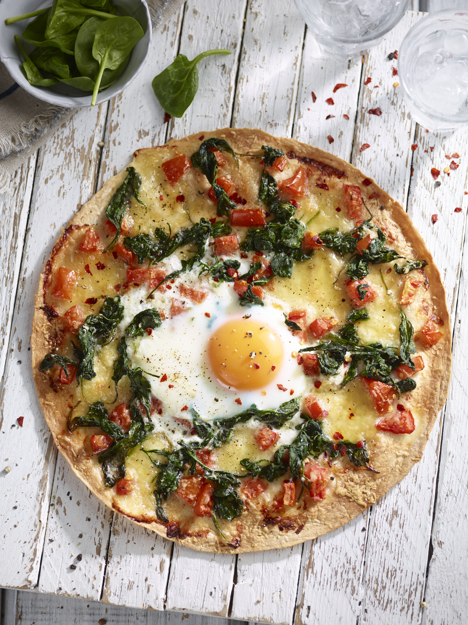 Rosie Birkett’s Fiorentina Spinach and Egg Wrap