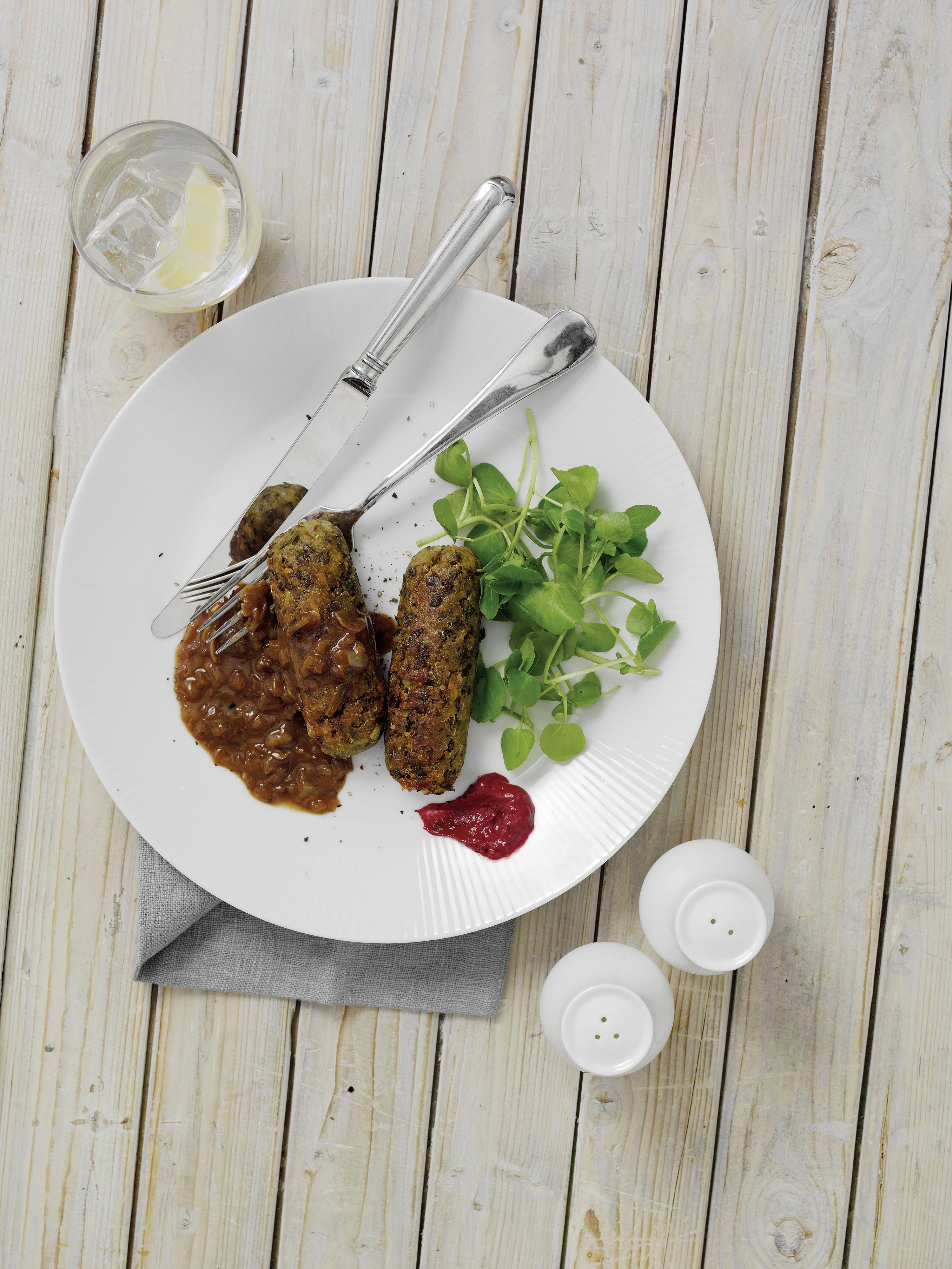 Bruno Loubet’s Lentil, Quinoa and Sweet Potato Sausages