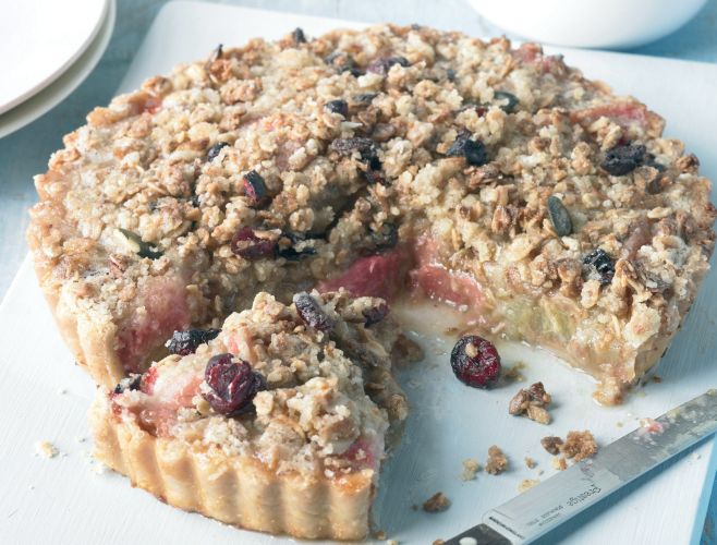 Simon Rimmer’s Rhubarb Crumble Pie