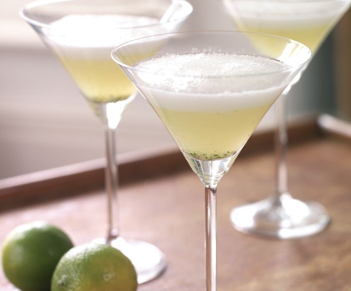 Tequila, Lime, Mint and Ginger Cocktail Recipe: Veggie