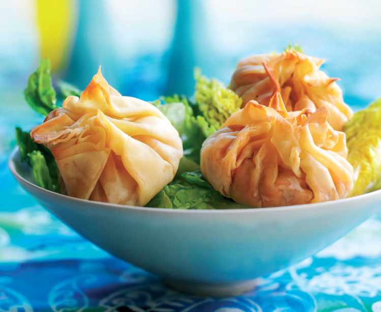 Tofu Filo Parcels