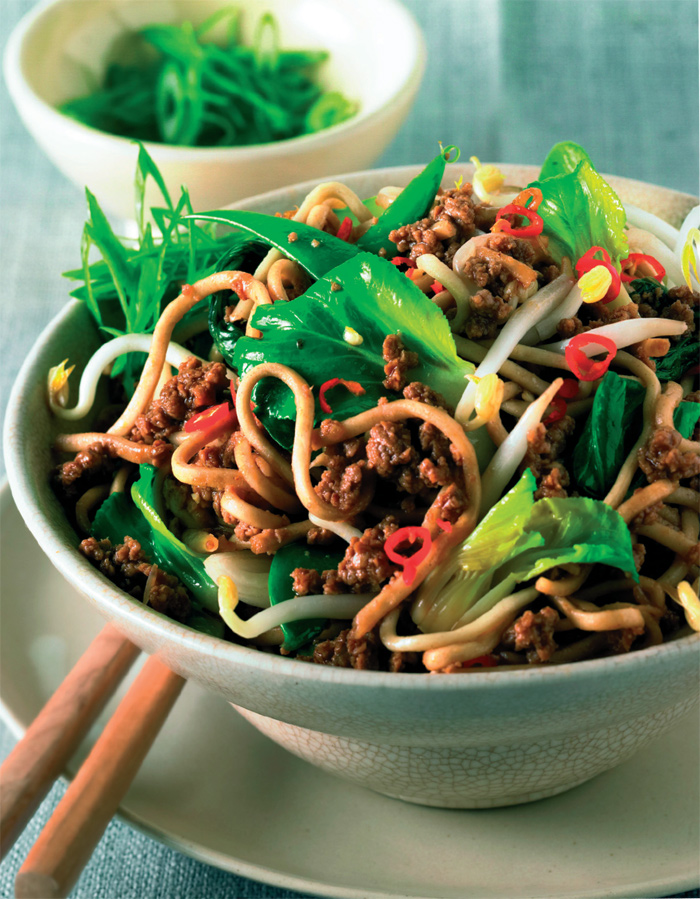 Hoi-Sin Noodles Vegetarian Recipe
