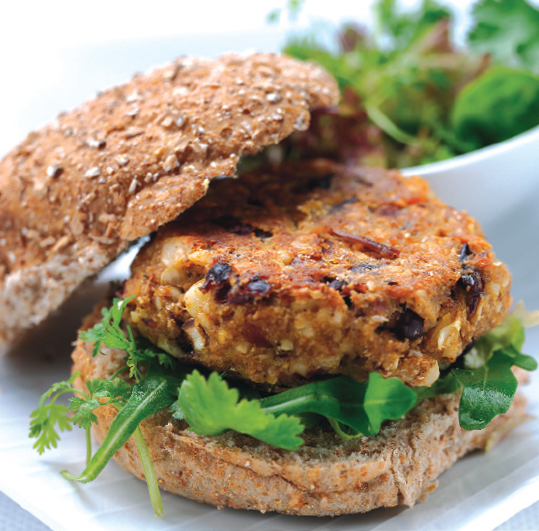 Spicy Beanburgers