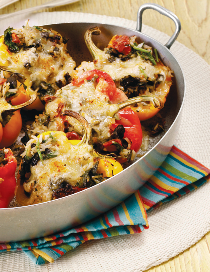 Mediterranean Stuffed Peppers