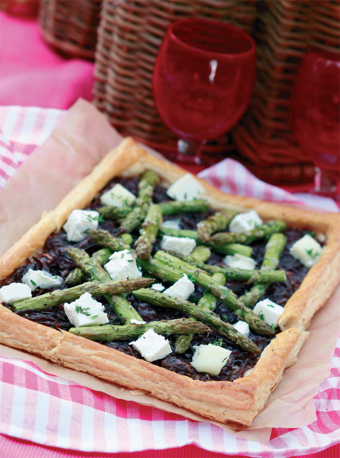 Asparagus Pissaladière