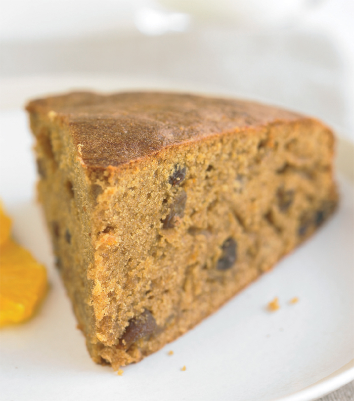 Ginger, Orange and Sultana Cake