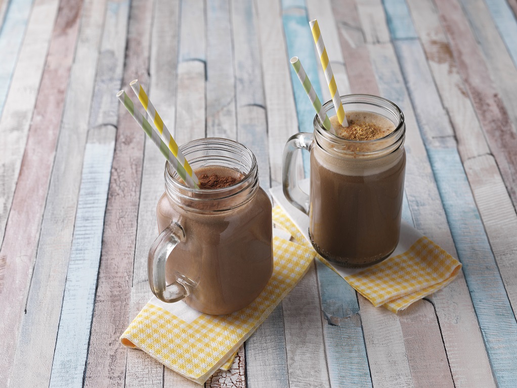 Vegan Coffee & Banana Cacao Shake