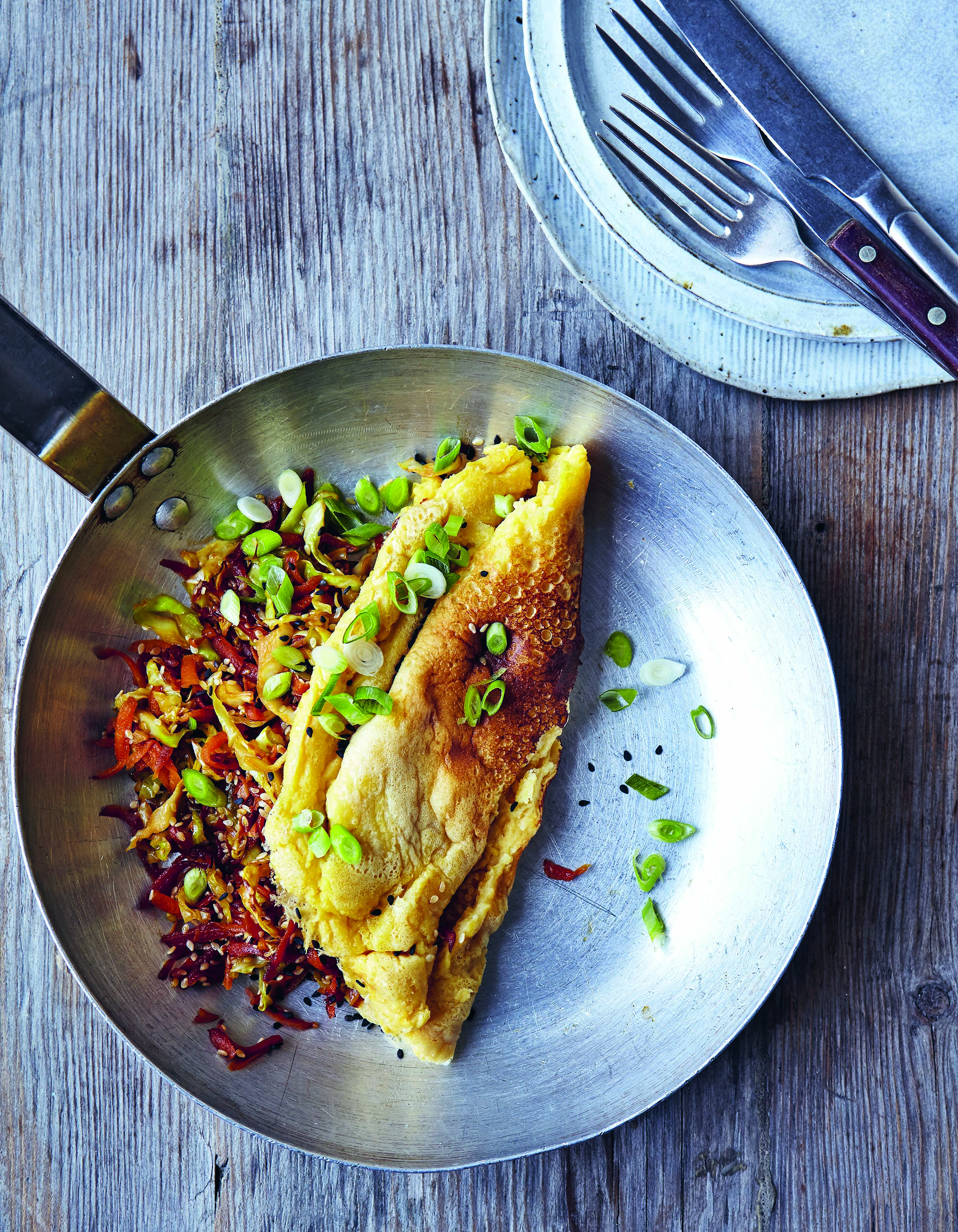 Vegan Chinese Omelette