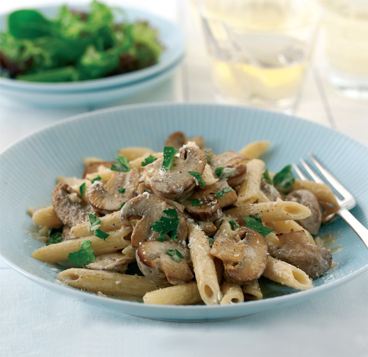Creamy Mushroom Penne