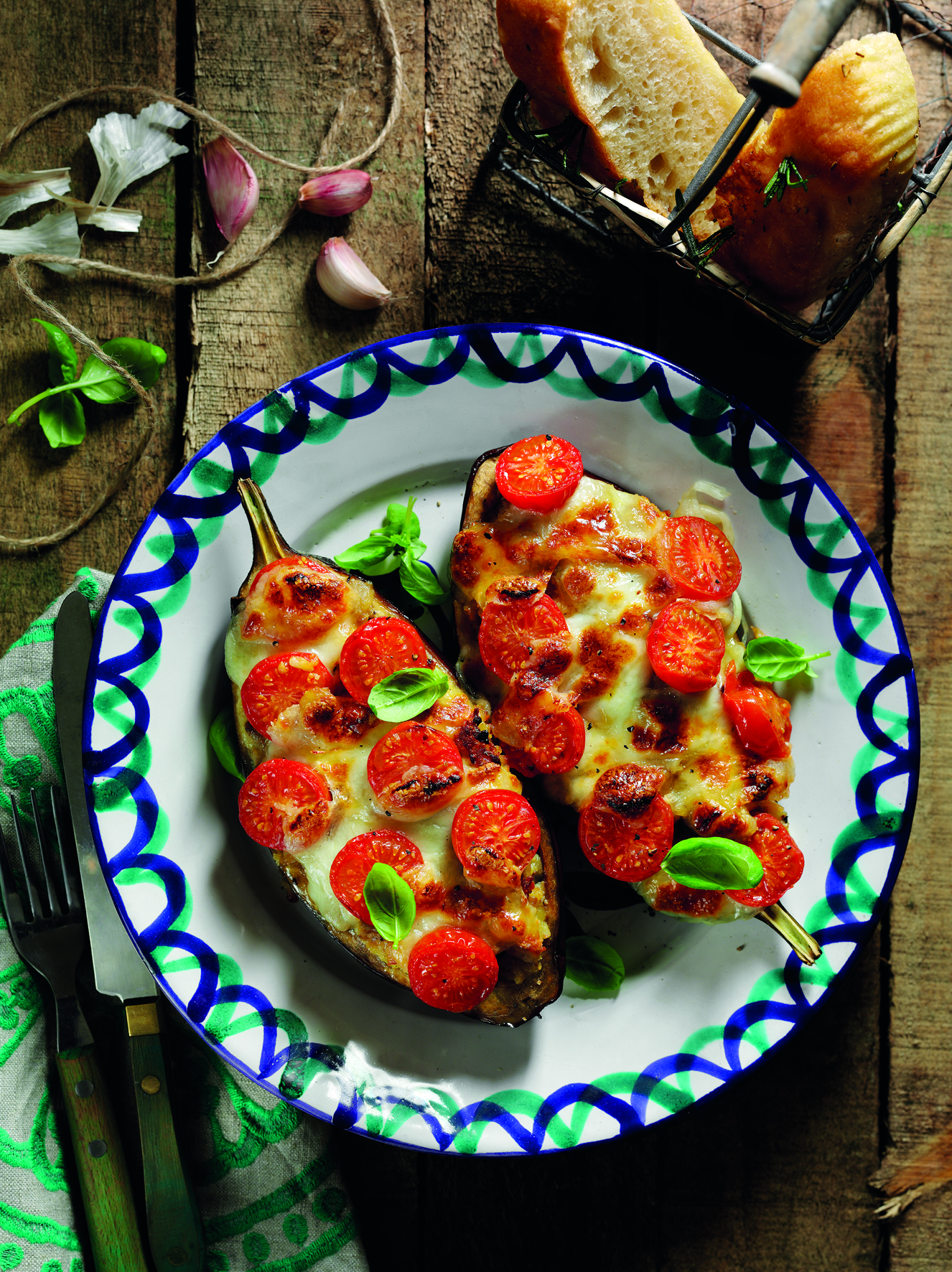 Melanzine Ripiene (Filled Aubergines)