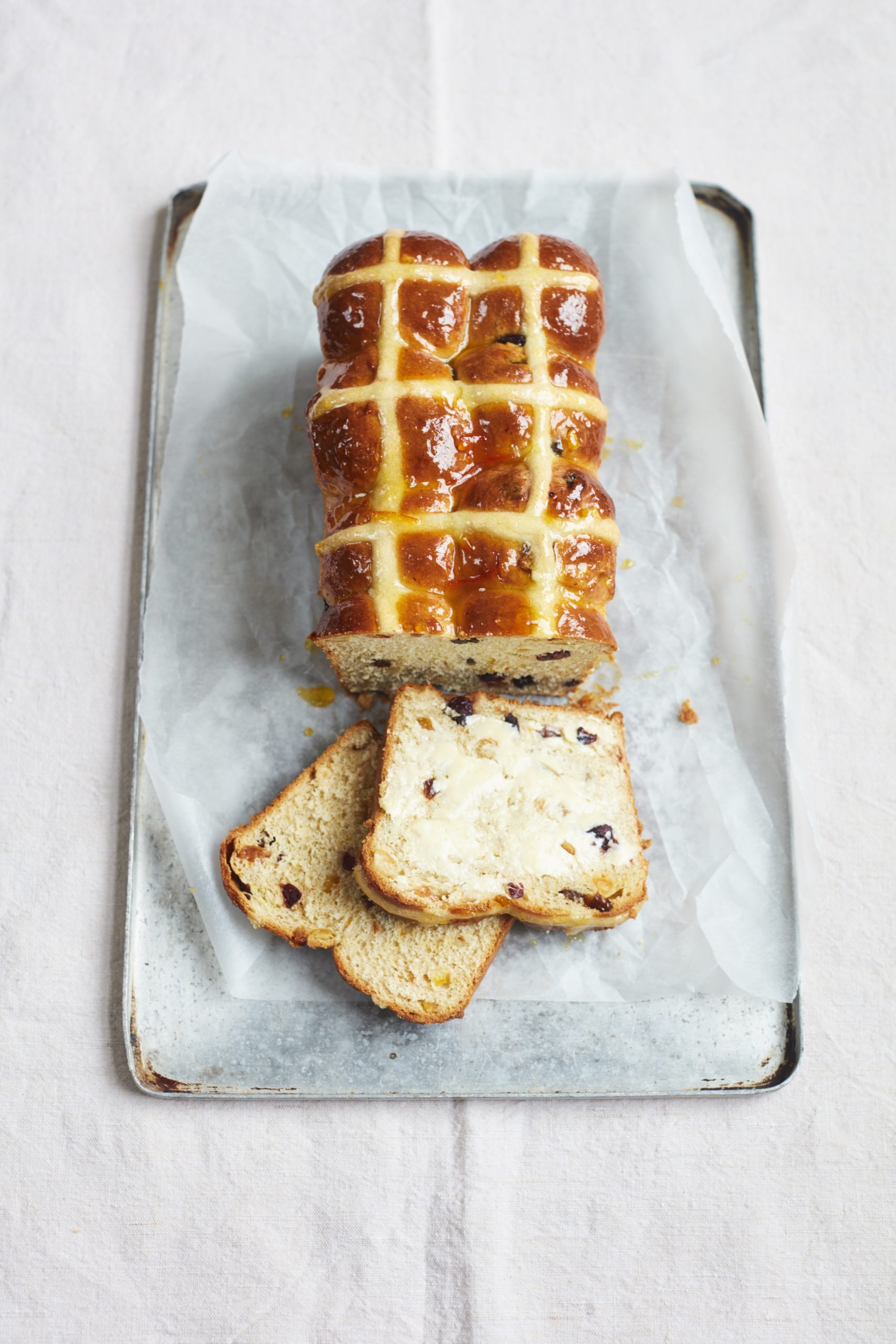 Hot Cross Bun Loaf