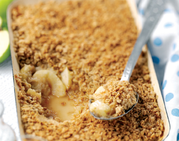Oaty Bramley Crumble