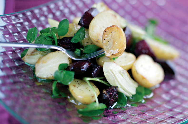 Roasted Beetroot, Fennel & Lemon Salad