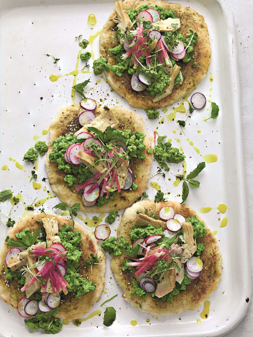 Mini Garden Flatbreads