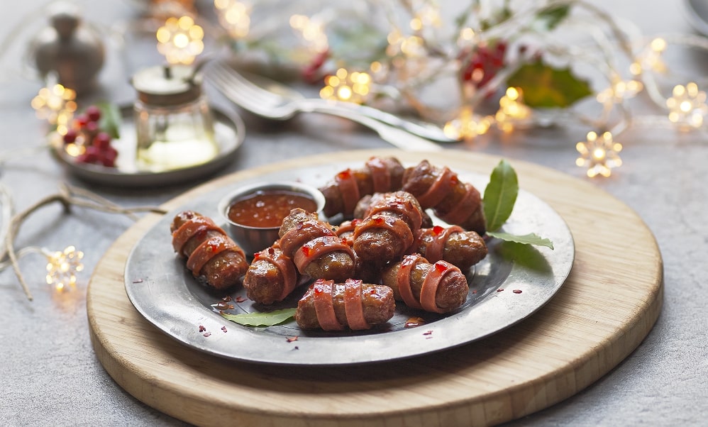 Vegetarian ‘Pigs’ in Blankets