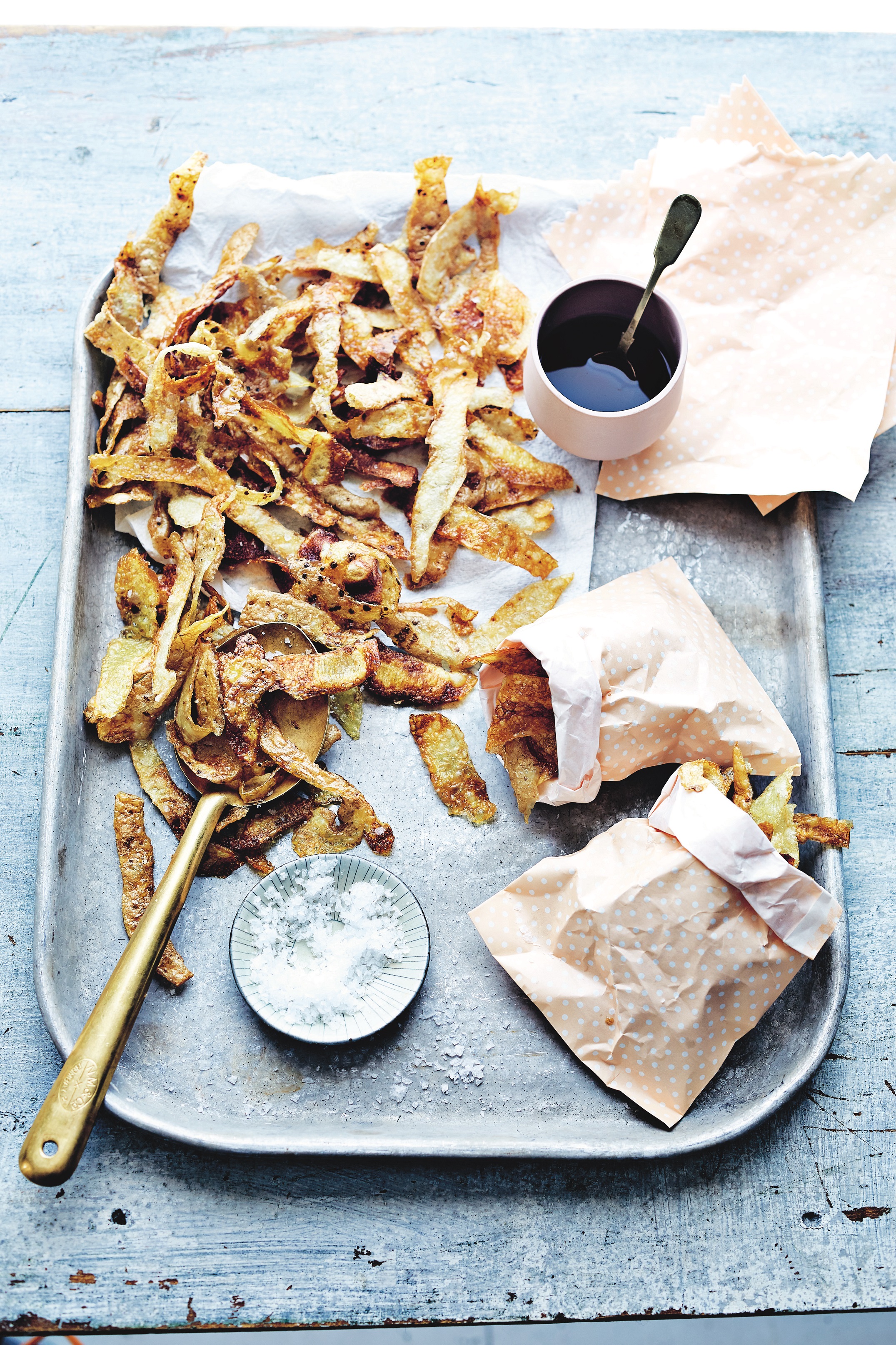Salt & Vinegar Potato Peel Crisps