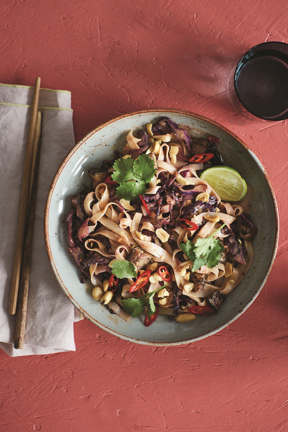Big Red Peanut Noodles